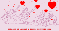 Lire la suite à propos de l’article Karaoke de l&rsquo;amour – samedi 14 février 2026